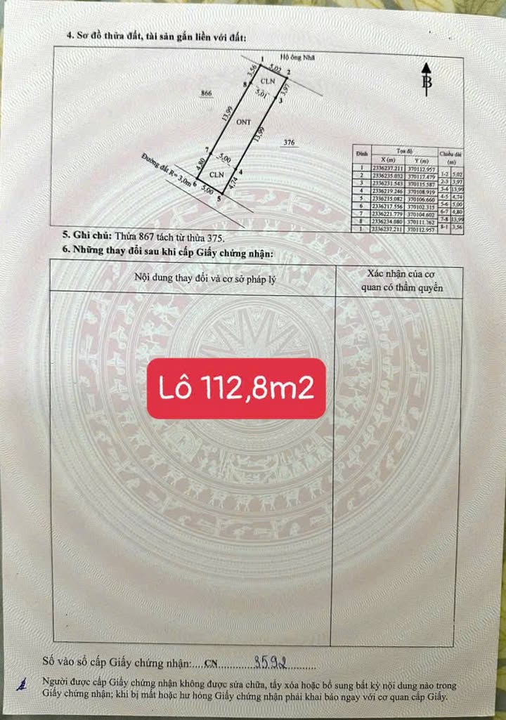 Đất nền 111m² tại An Sinh - Quảng Ninh giá chỉ 400 triệu - Cơ hội đầu tư tuyệt vời!