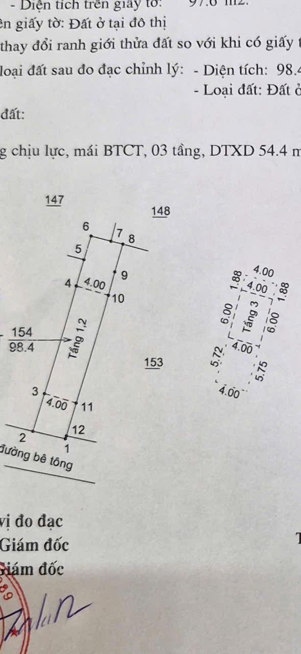Nhà 3 tầng ở Tân Bình, Hải Phòng 98m² giá 4 tỷ - Đầu tư sinh lời ngay!