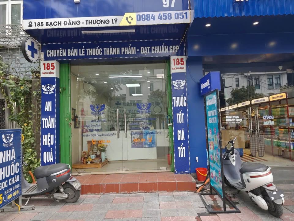 Cho thuê mặt bằng tầng 1 tại 185 Bạch Đằng, Hải Phòng - Vỉa hè rộng, giá thỏa thuận!