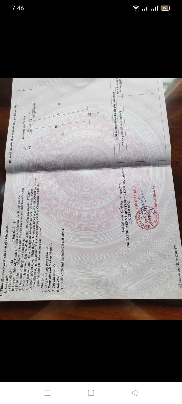 Đất mặt tiền Mạc Thị Bưởi, Chư Sê, 288.5m² - Pháp lý rõ ràng, giá thỏa thuận!