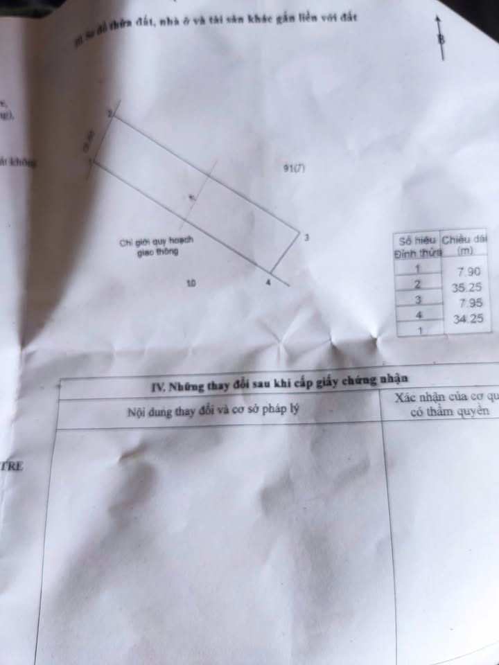 Đất mặt tiền Quốc Lộ 60, xã Mỏ Cày, 274.9m² giá 1.3 tỷ - Cơ hội đầu tư sinh lời!
