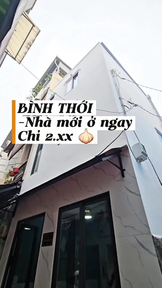 Nhà phố Lê Đại Hành, Quận 11, 13m² giá 2 tỷ - Đúc mới 100%!