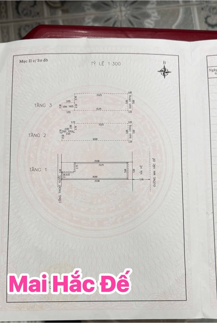 Nhà 3 tầng Mai Hắc Đế, Sơn Trà, Đà Nẵng 500m² giá 18 tỷ - Sổ đỏ chính chủ ngay!