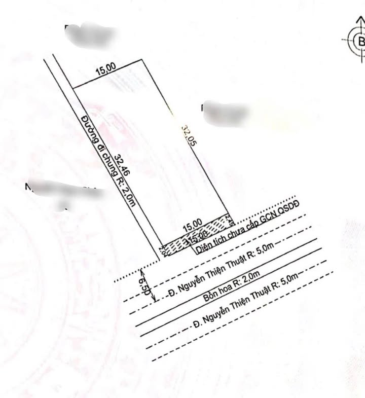 Đất mặt tiền đường Nguyễn Thiện Thuật, Rạch Sỏi, Rạch Giá, Kiên Giang - 483m² giá 4.3 tỷ, pháp lý rõ ràng!