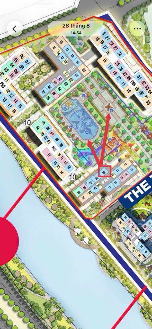 Căn hộ Theparis PR1.09 63.6m² giá 4.8 tỷ - Chính chủ bán gấp!