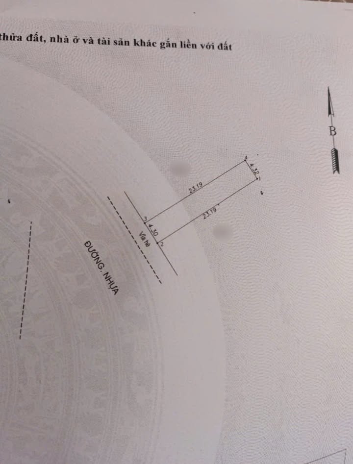 Lô Đất Tái Định Cư Đông Hoà Dĩ An 100m² giá 5.2 tỷ - Đường thông thoáng, dân cư văn minh!