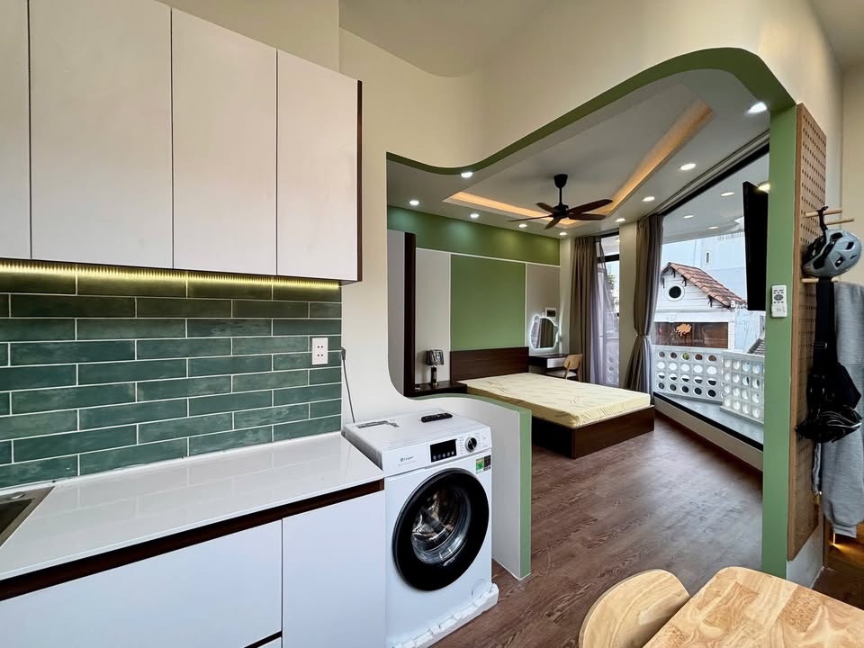 Căn hộ 1PN tách bếp đường Hoàng Văn Thụ, Tân Bình - Full nội thất, máy giặt riêng!