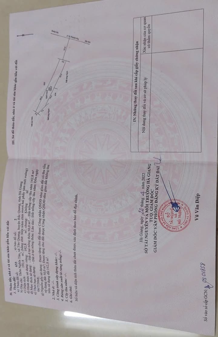 Đất nền Tân Quang, Bắc Quang 750m² - Tiện lợi cho kinh doanh, giá thỏa thuận!