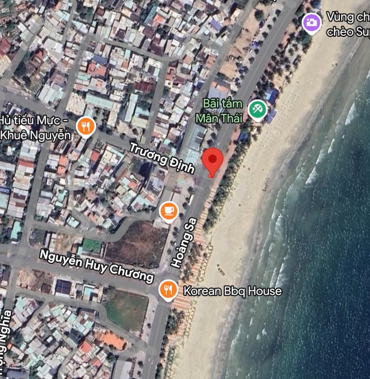 Đất mặt tiền Trương Định, Mân Thái, Sơn Trà 100m² giá 15 tỷ - Đầu tư sinh lời ngay!