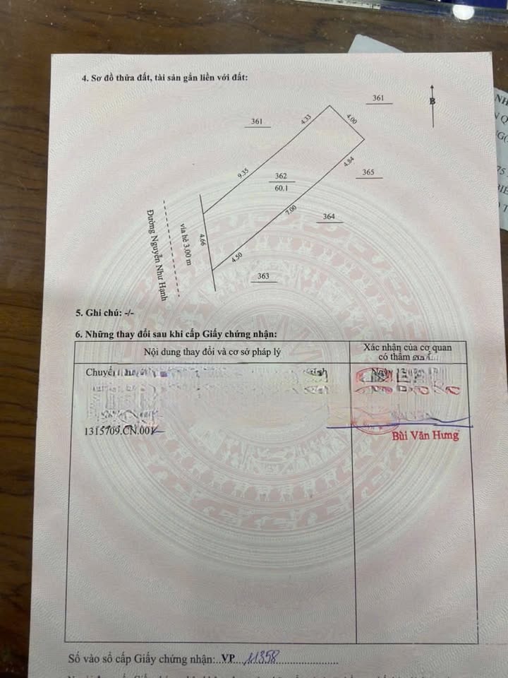 Đất mặt tiền Nguyễn Như Hạnh Đà Nẵng 60m² giá 4 tỷ - Cơ hội đầu tư hấp dẫn!