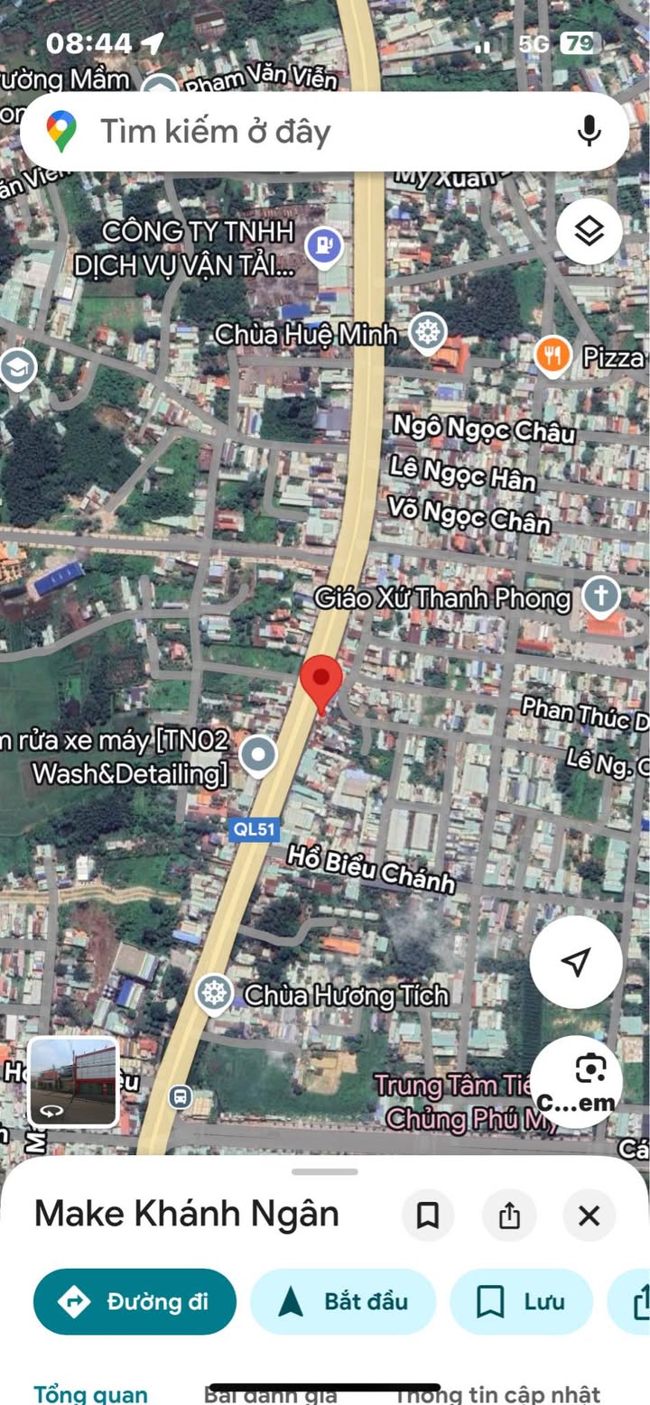 Đất mặt tiền Quốc Lộ 51, Mỹ Xuân, Phú Mỹ 39.7m² - Kinh doanh thuận lợi!