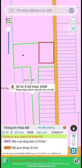 Đất thổ cư An Viễn 100m² giá 990 triệu - Sổ đỏ chính chủ