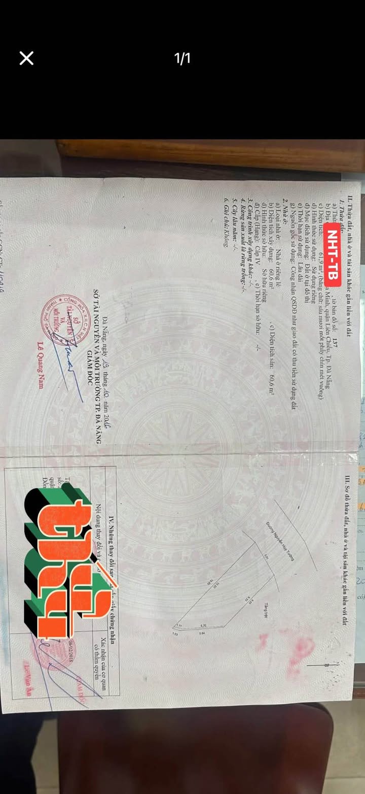 Đất mặt tiền Nguyễn Huy Tưởng 62m² giá 4.25 tỷ - Cơ hội đầu tư tuyệt vời!