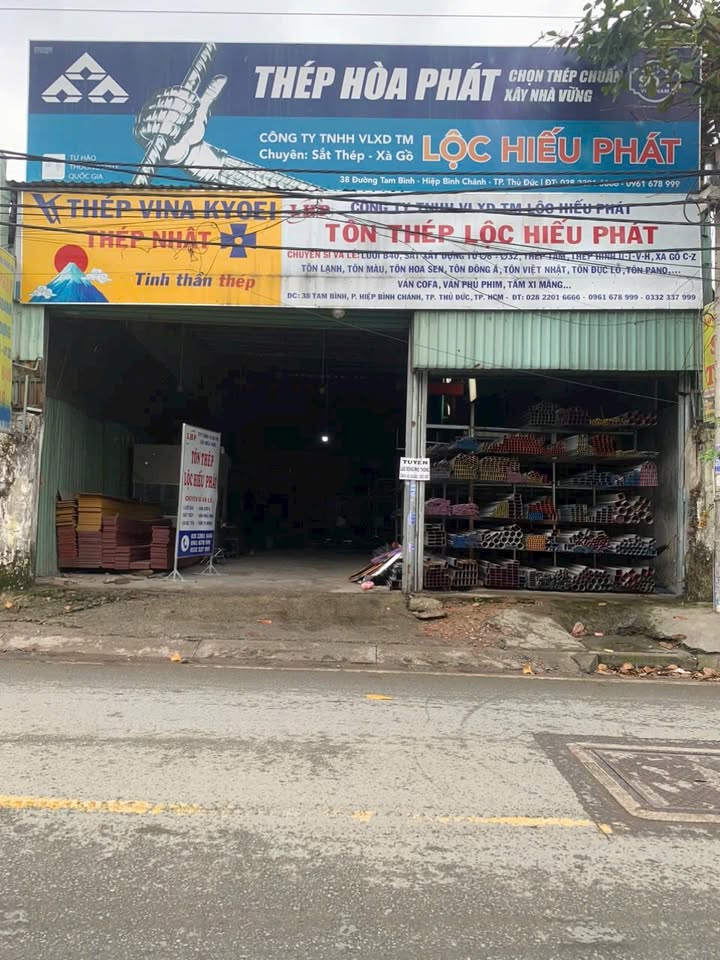 Mặt tiền cho thuê đường Tam Bình Thủ Đức 330m² - Giá chỉ 35 triệu/tháng!