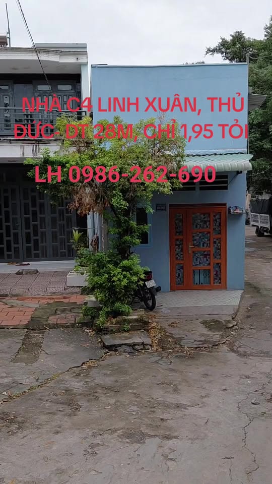 Nhà riêng Linh Xuân Thủ Đức 27m² giá 2 tỷ - Cơ hội vàng không thể bỏ lỡ!