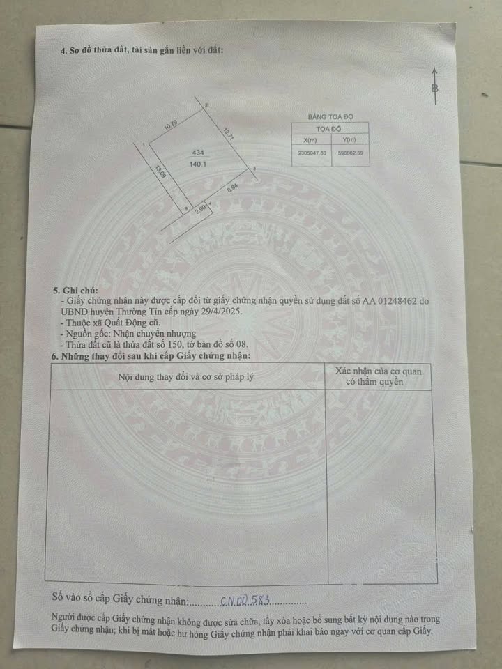 Đất nền Quất Động 140m² giá chỉ 3x triệu - Đầu tư sinh lời ngay!