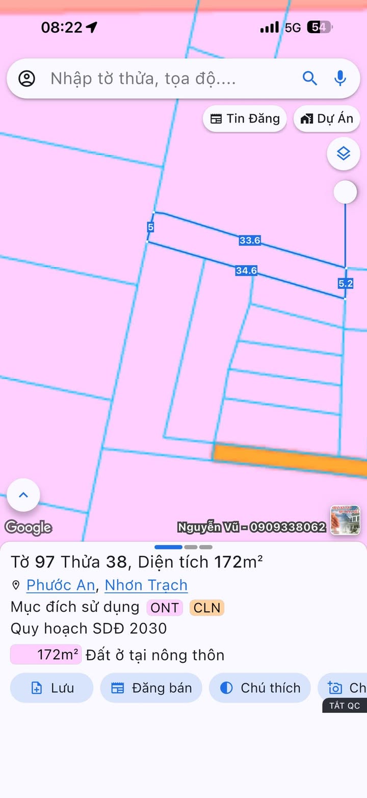 Đất nền Phước An Nhơn Trạch 170m² giá 1.2 tỷ - Đầu tư sinh lời ngay!
