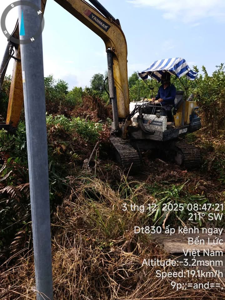 Đất thổ cư ấp Bình Đức, Bến Lức 1521m² giá 1.98 tỷ - Cơ hội đầu tư không thể bỏ lỡ!