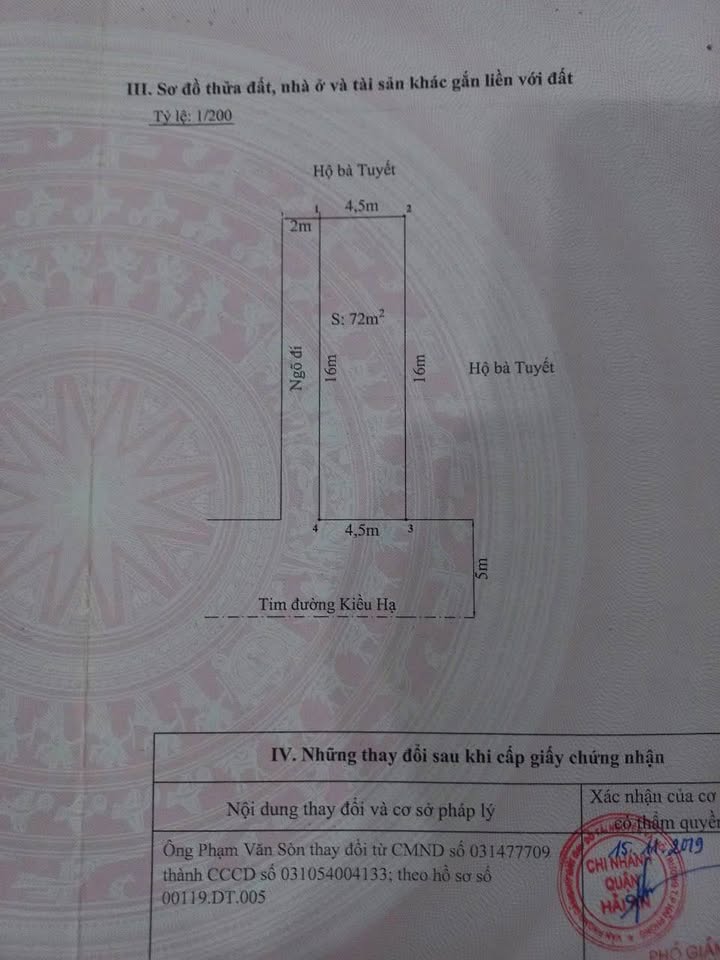 Đất lô góc mặt đường Kiều Hạ, Đông Hải, Hải Phòng 72m² - Kinh doanh sầm uất!
