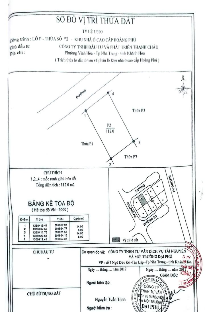 Đất nền dự án Hoàn Phú Vĩnh Hòa 120m² giá 2.986 tỷ - Cạnh công viên, gần biển!
