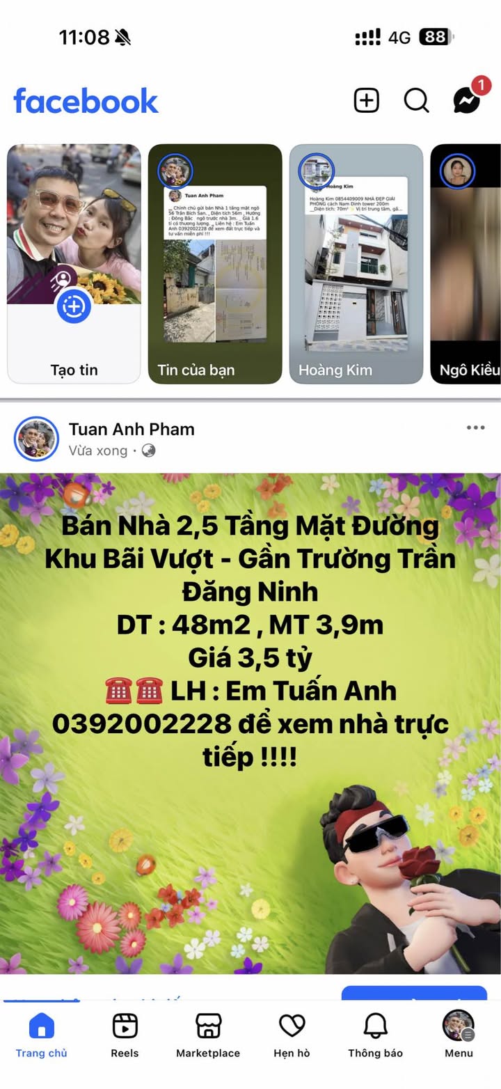 Nhà 2,5 Tầng Mặt Đường Bãi Vượt, 48m² giá 3,5 tỷ - Chính chủ bán gấp!