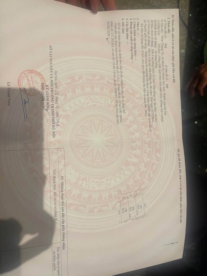 Đất nền Minh Trí, Sóc Sơn 105m² - Cơ hội đầu tư không thể bỏ qua!