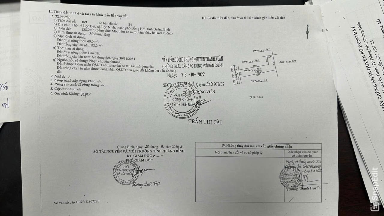 Đất nền Đồng Thuận, Đồng Hới 138,2m² giá siêu hấp dẫn - Sẵn sàng đầu tư!