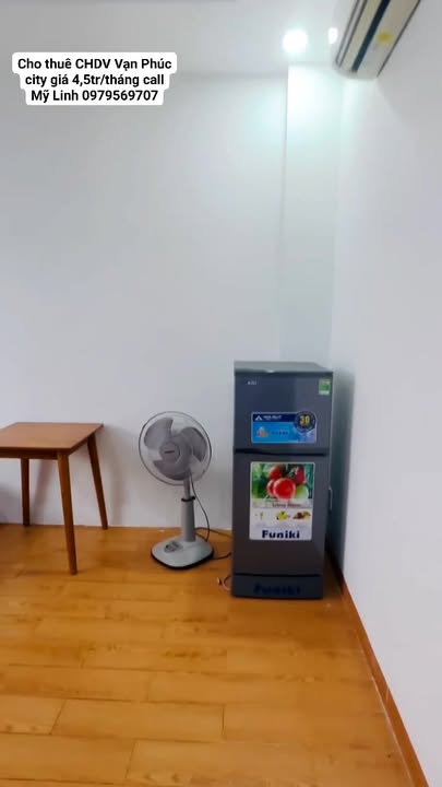 Cho thuê CHDV Vạn Phúc City Thủ Đức 4,5 triệu - Full nội thất, bếp riêng