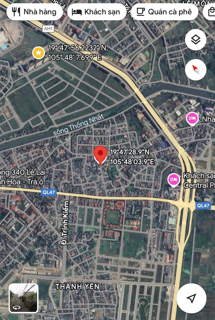 Đất nền đường Thủ Phác, phường Quảng Hưng 57m² giá chỉ 1,1 tỷ - Sổ đỏ chính chủ!