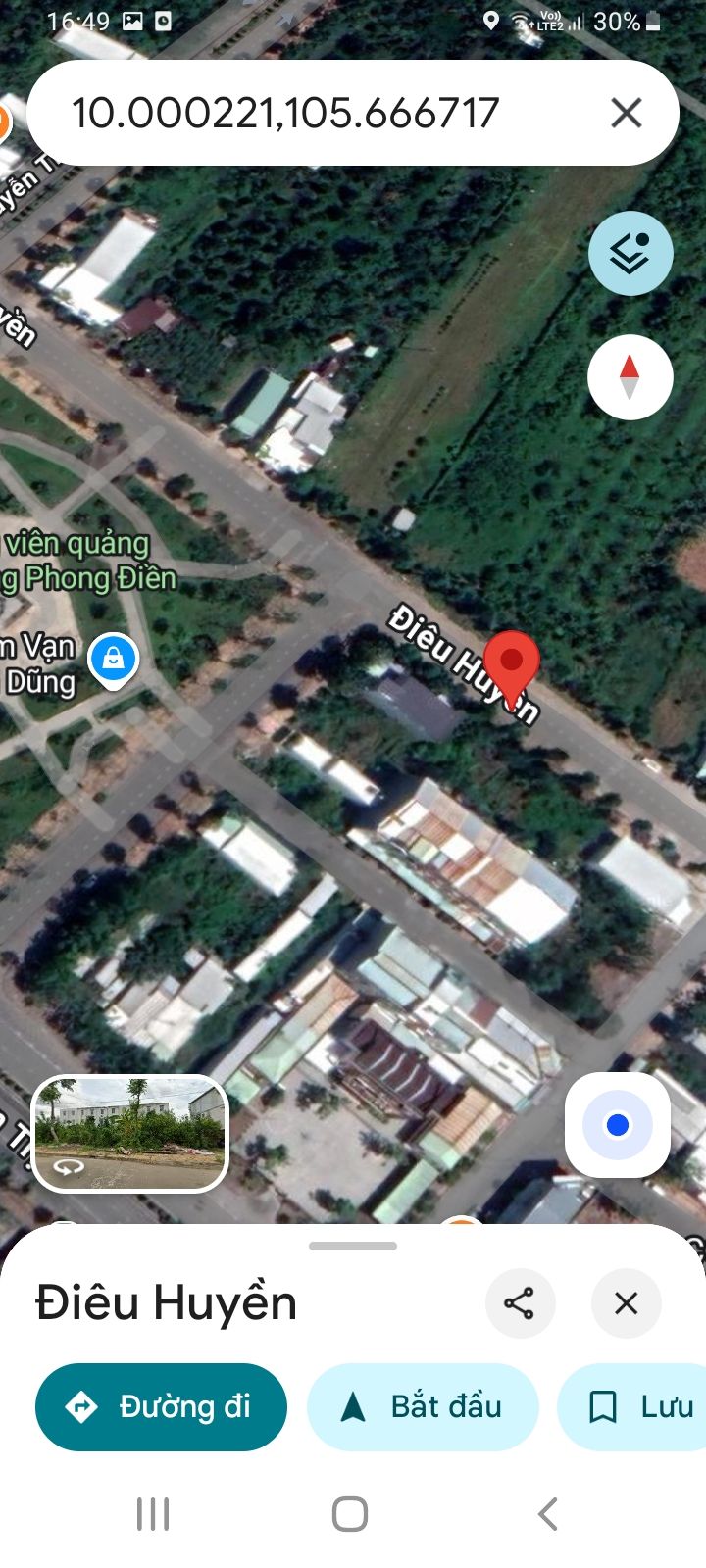 Đất nền mặt tiền đường Võ Trường Toản, xã Phong Điền, 76,5m² - Giá chỉ 2,45 tỷ!