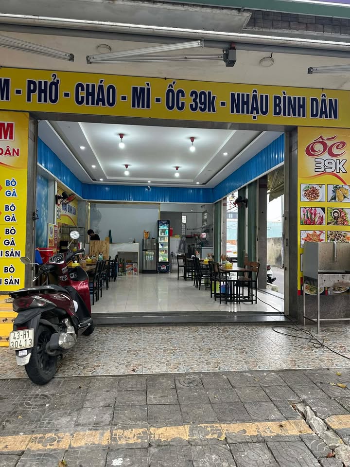 Mặt bằng cho thuê tại đường Hà Khê, Đà Nẵng - Phục vụ đồ ăn sáng