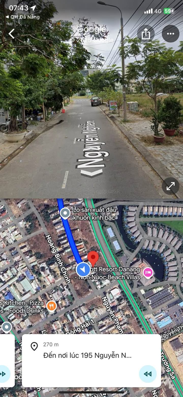 Bán đất đường Nguyễn Nghiễm, quận Ngũ Hành Sơn, 100m² giá 6 tỷ - Cơ hội đầu tư hấp dẫn!