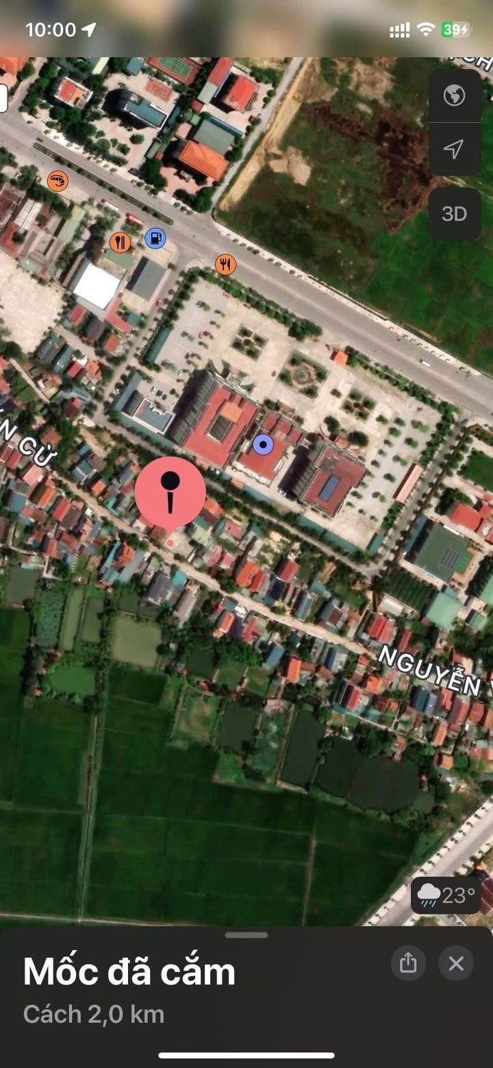 Nhà mặt tiền đường Nguyễn Văn Cừ, Đồng Hới 148.9m² - Vị trí đắc địa, giao thông thuận lợi!