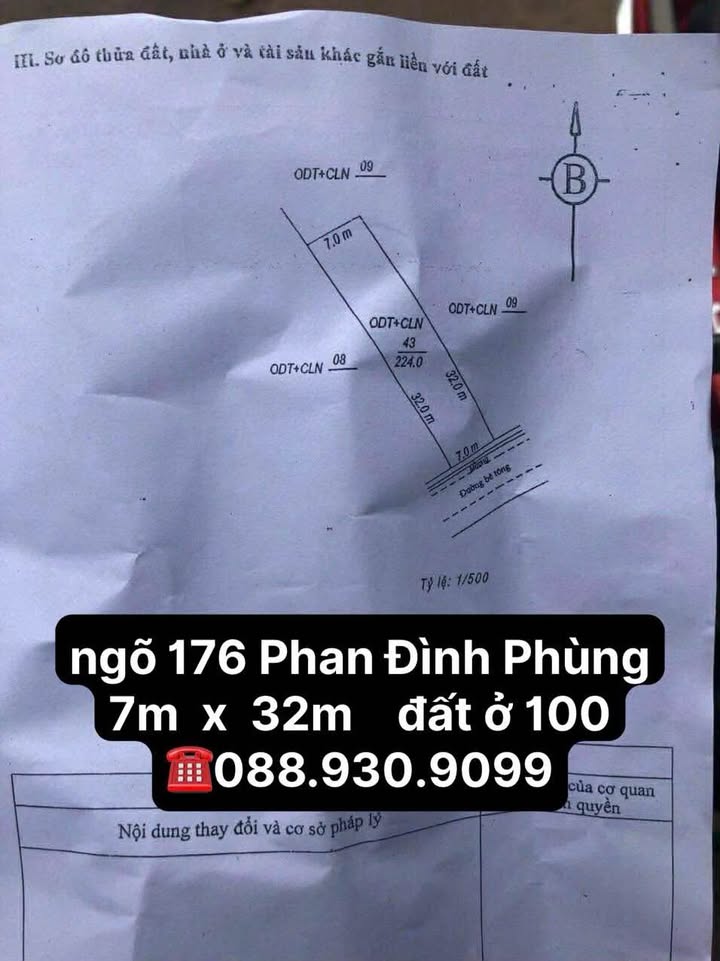 Đất nền phường Bắc Lý, Đồng Hới 224m² - Hướng Đông Nam - Sổ hồng chính chủ!