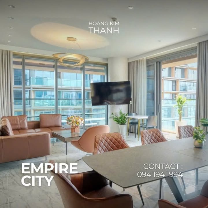 Căn hộ Empire City Thủ Thiêm 180m² giá 5.500$ - Không gian sống tuyệt vời chờ đón bạn!