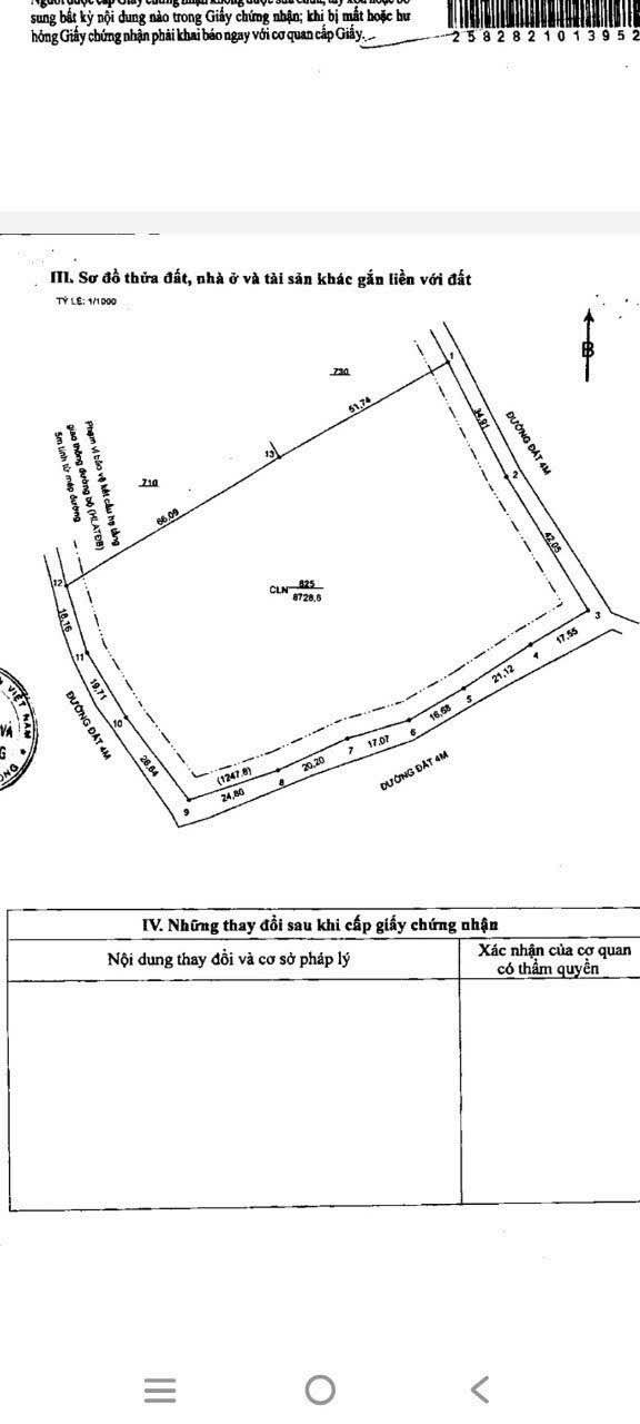 Đất nền Long Nguyên 8000m² - Phù hợp làm kho xưởng, giá thỏa thuận!