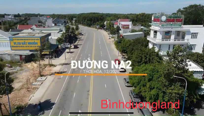 Đất nền mặt tiền NA2, Bến Cát, Bình Dương - Diện tích 300m² chỉ 4 tỷ!