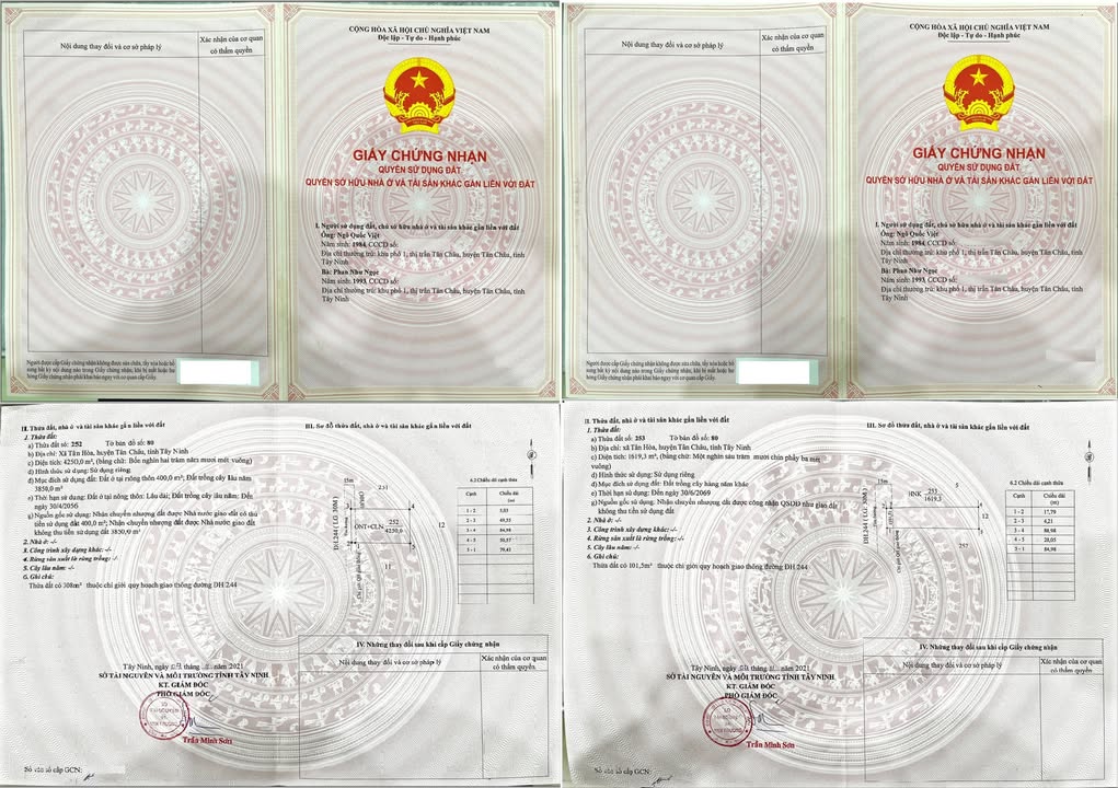 Đất nền Tân Hòa, Tân Châu 5869m² giá 7 tỷ - Sổ hồng chính chủ, xây dựng tự do!