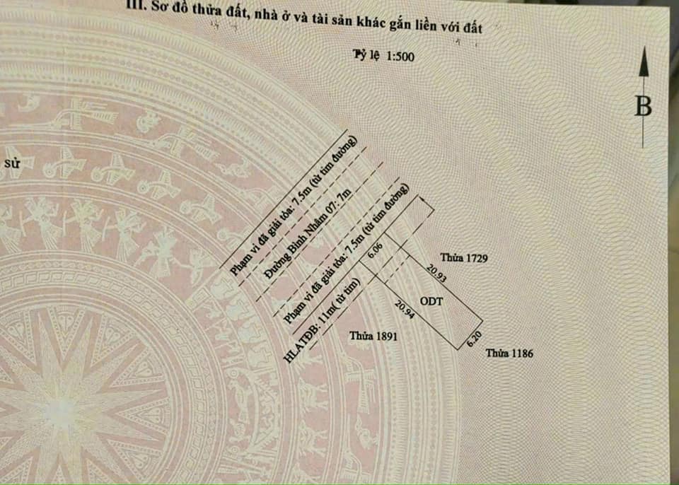Đất nền mặt tiền Bình Nhâm 07, 95.5m² giá 4 tỷ - Đầu tư sinh lời hấp dẫn!