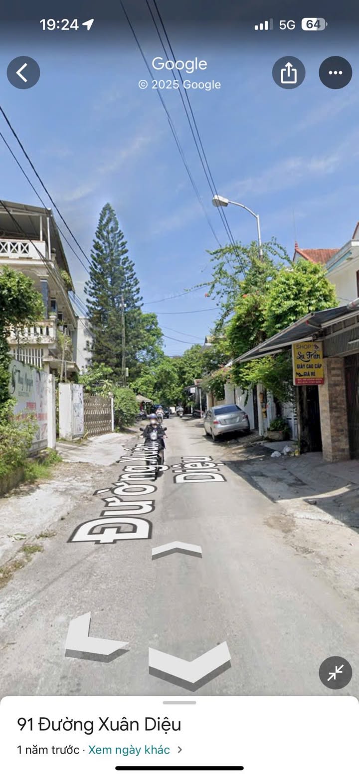 Đất mặt tiền Xuân Diệu, Huế 60.5m² giá 3.3 tỷ - Pháp lý minh bạch, sang tên nhanh chóng!