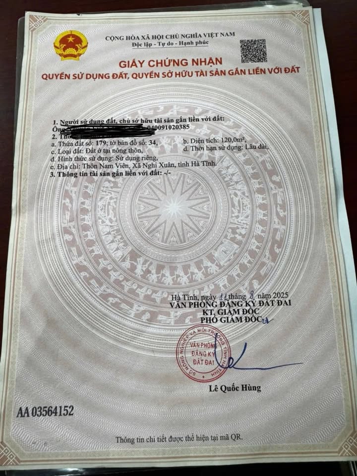 Đất nền siêu đẹp tại khu công nghiệp Gia Lách, 120m² - Cơ hội đầu tư hấp dẫn!