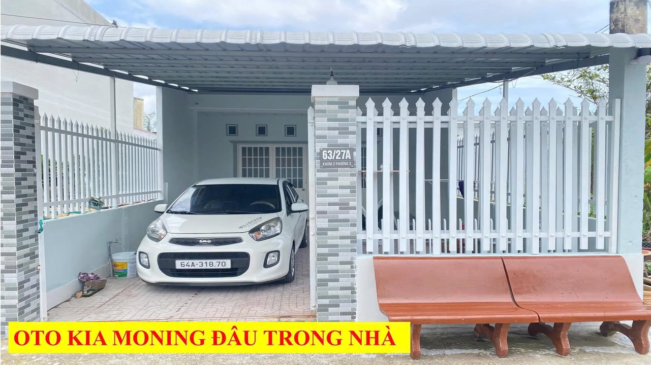 Nhà riêng Vĩnh Long 105.5m² giá 1.1 tỷ - Đậu ô tô trong nhà!