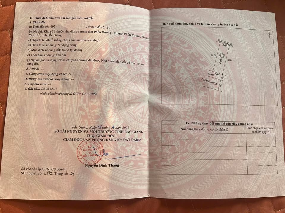 Đất nền khu đô thị Phồn Xương Yên Thế 90m² - View trường mầm non, giá thỏa thuận!