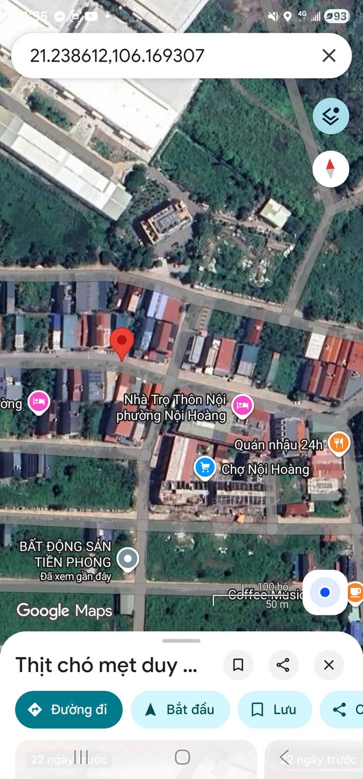 Đất nền Yên Dũng Bắc Giang 100m² giá 500 triệu - Vị trí đắc địa ngay trục chính!