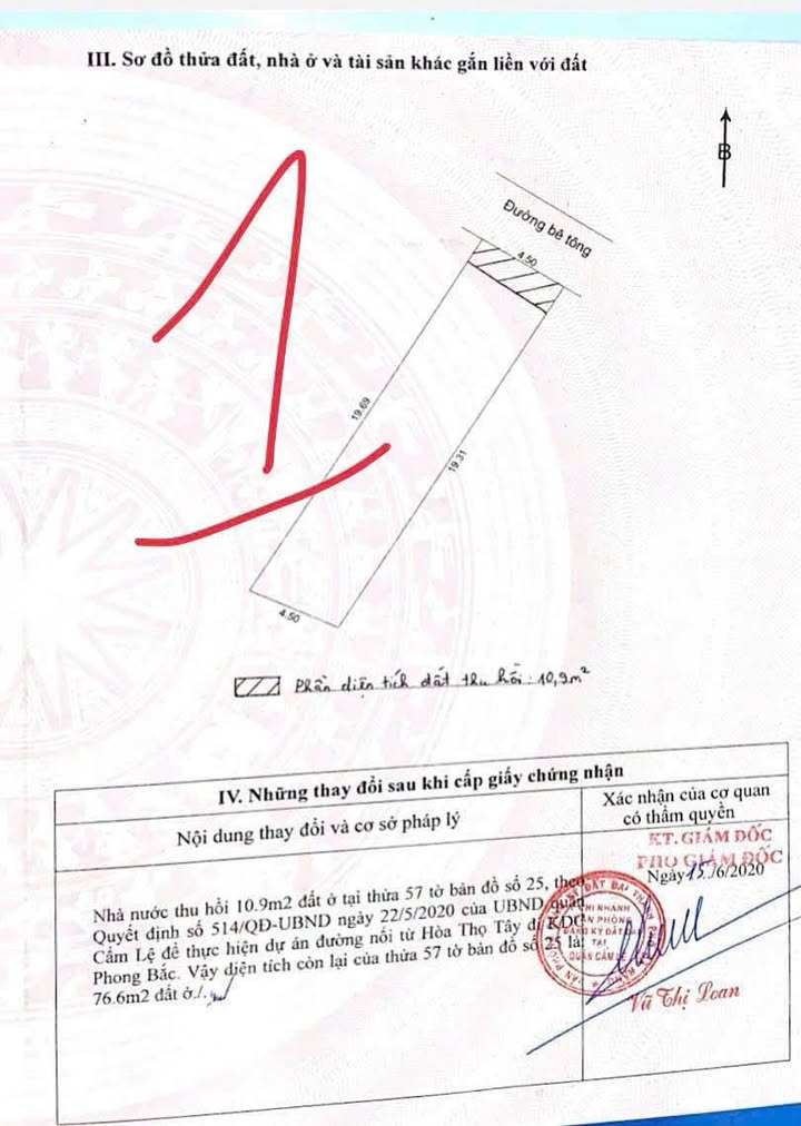 Đất nền Hòa Thọ Tây 76m² giá 3.65 tỷ - Cơ hội đầu tư không thể bỏ lỡ!