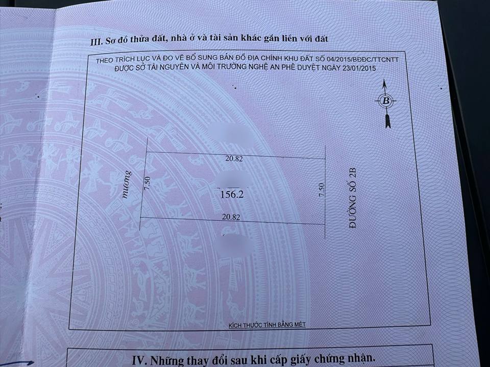 Lô đất dự án Danatol Cửa Tiền Home 156.2m² giá chỉ 30 triệu/m² - Đầu tư sinh lời ngay!