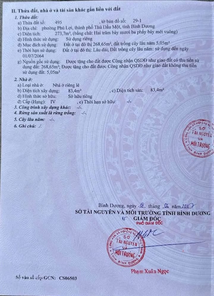 Đất mặt tiền đường Huỳnh Văn Lũy, Thủ Dầu Một 273m² giá 14 tỷ - Cơ hội đầu tư sinh lời!