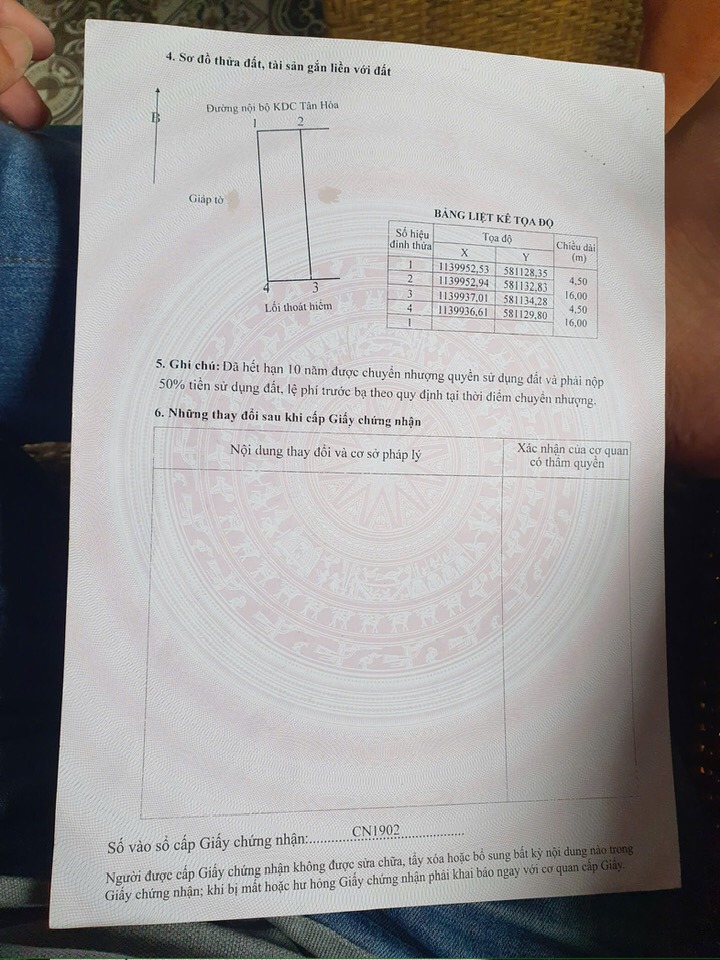 Nhà cấp 4 KDC Tân Hòa, Sa Đéc 72m² giá 1.5 tỷ - Sổ hồng chính chủ