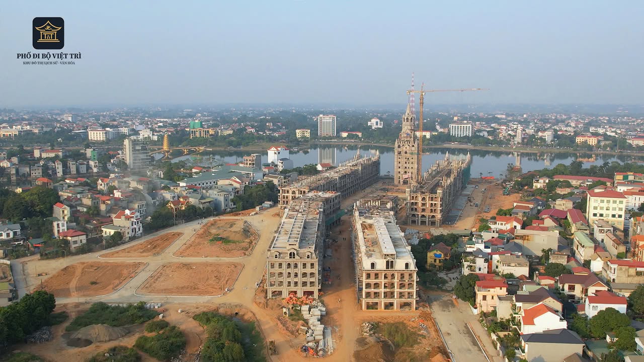 Shophouse Phố Đi Bộ Tiên Cát Việt Trì 140000m² - Điểm đến giải trí hiện đại!