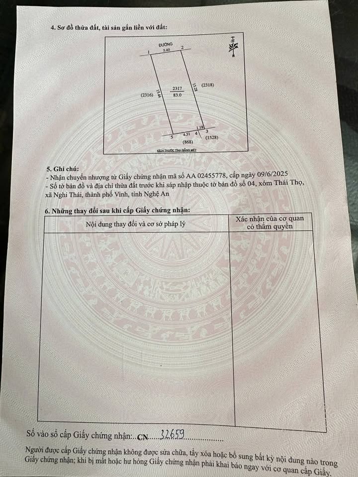 Đất nền Nghi Thái, Nghi Lộc 83m² giá 1 tỷ - Cơ hội đầu tư tuyệt vời!